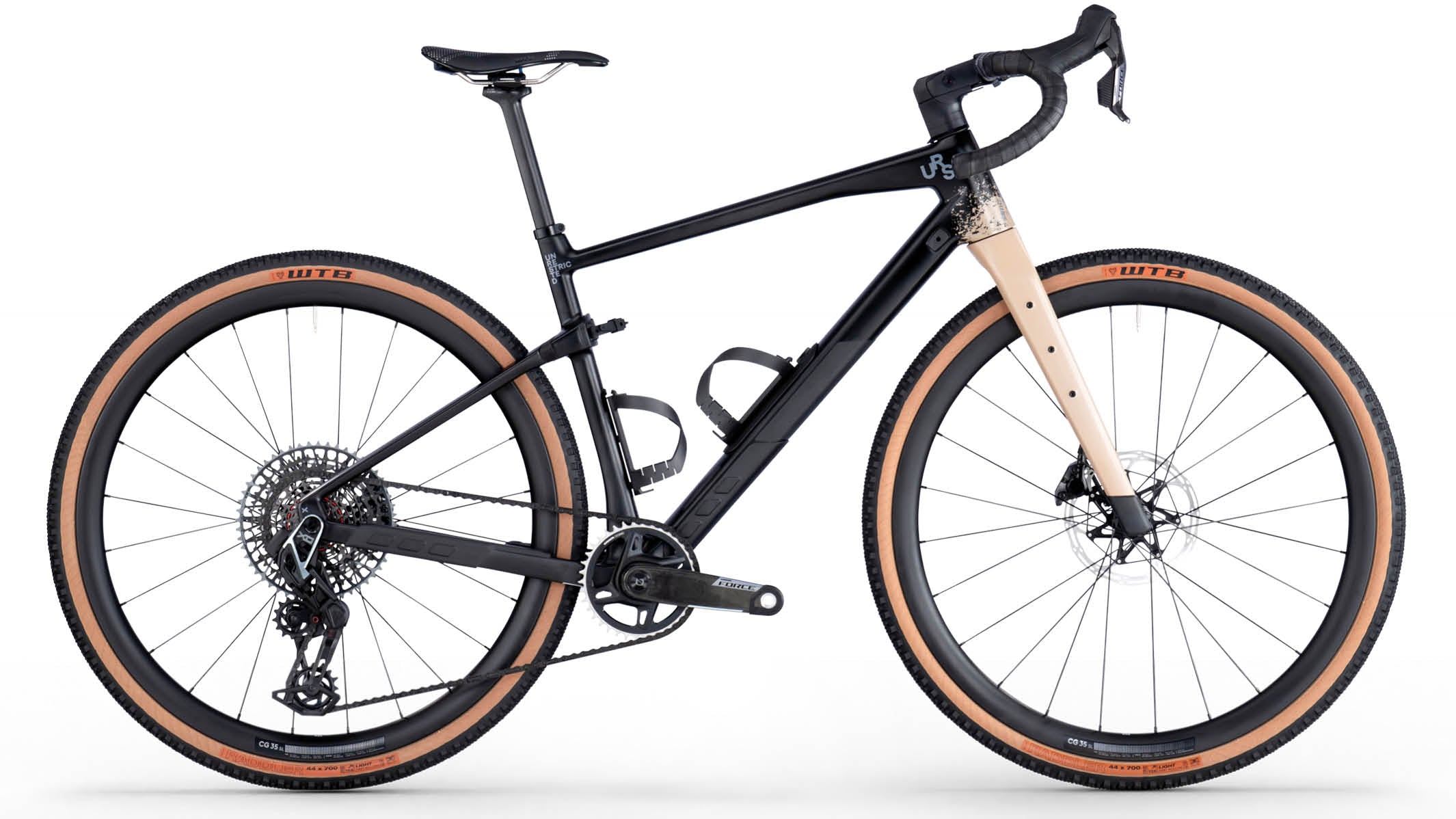 schweizer gravel bike URS 01 ONE Carbon Black / Marrone – BMC Switzerland AG