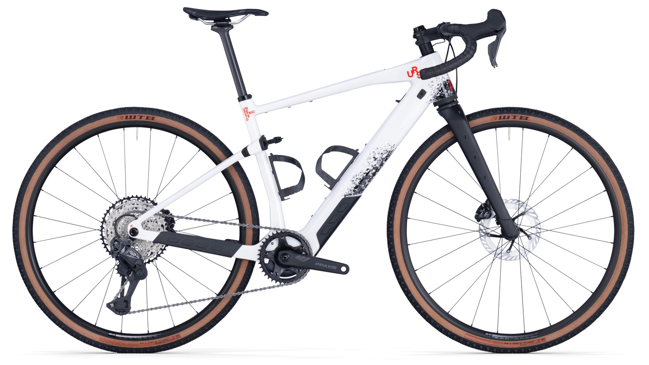 bmc gravel e bike URS AMP ONE Metallic White / Black – BMC Switzerland AG