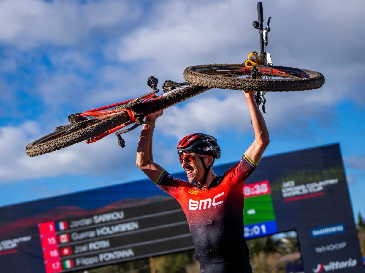 Sarrou wins his first-ever XCO World Cup in Snowshoe