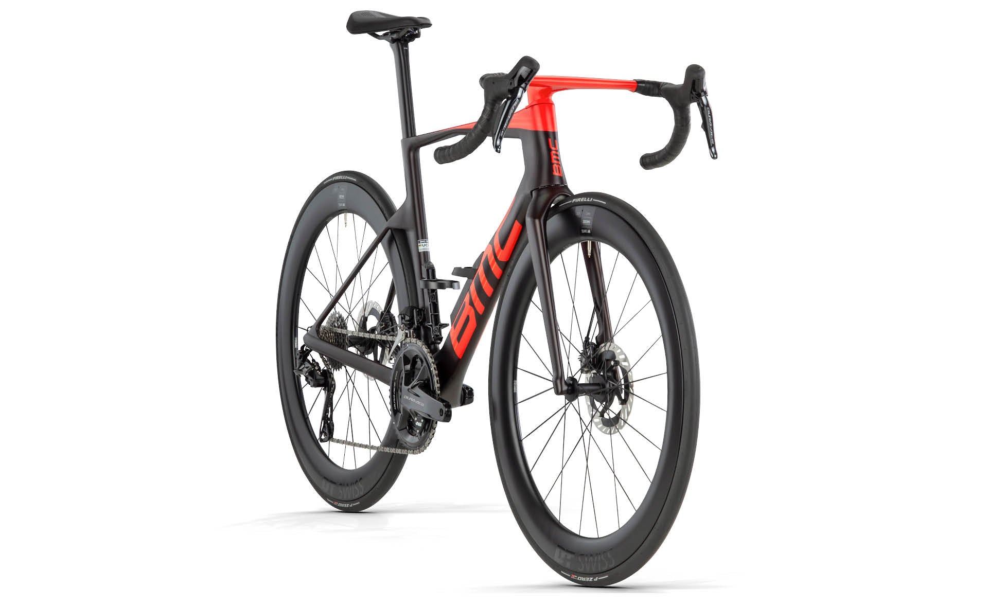 Teammachine R 01 TWO -  MAROON CARBON / NEON RED | BMC Bikes