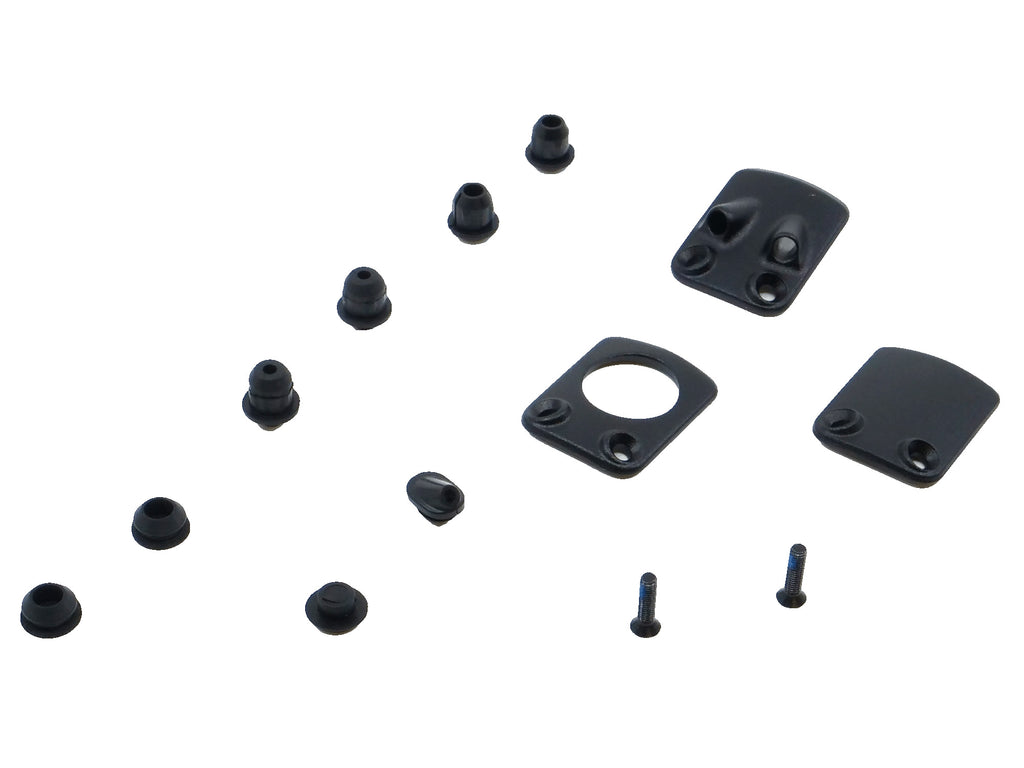 Guide-câble Arrêt Pour Tube De Cadre Trek 2200 Composite – Pièce Détachée Plastique Noir (x2)