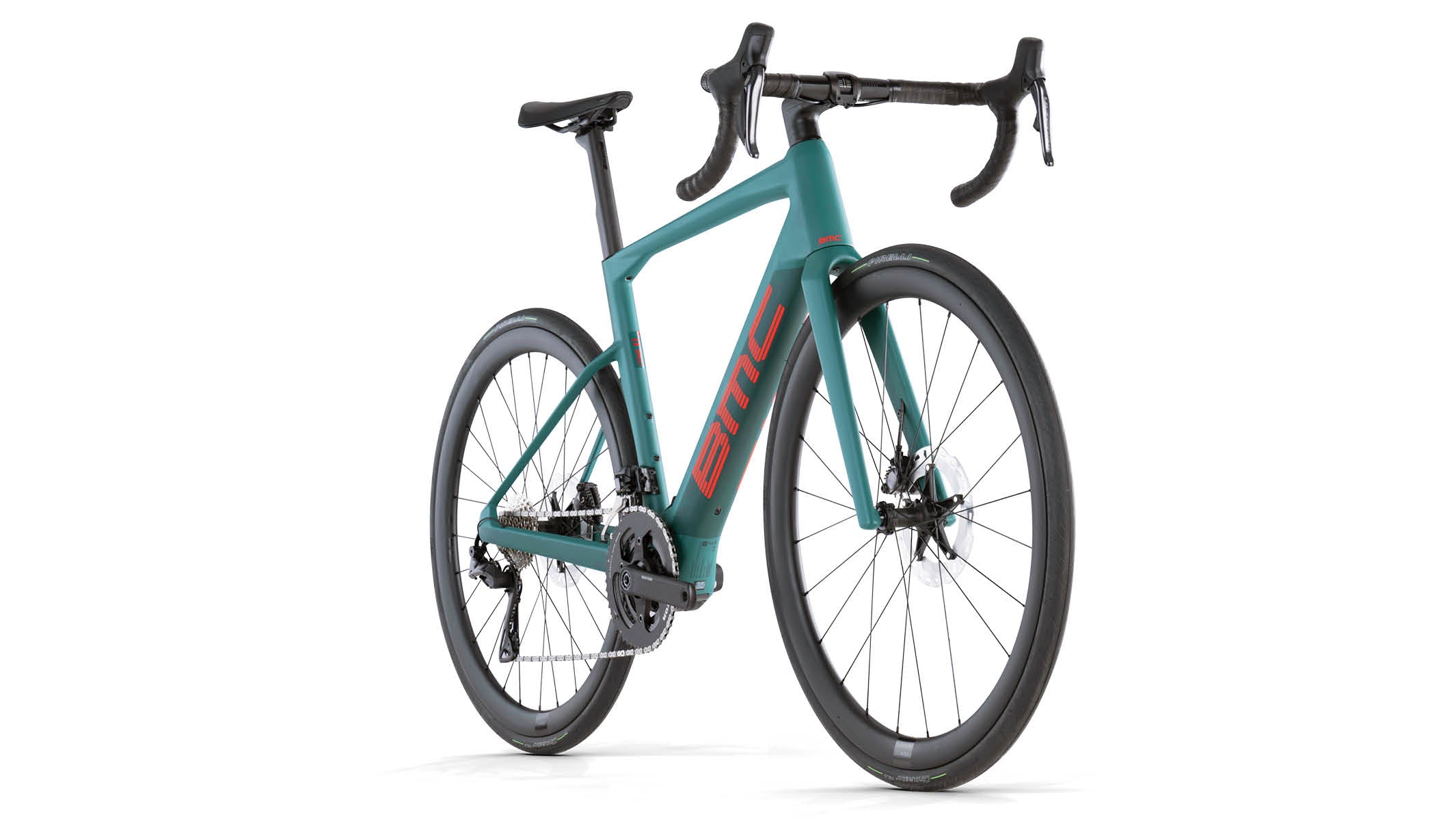 BMC Bikes | Roadmachine 01 AMP ONE GREEN / RED