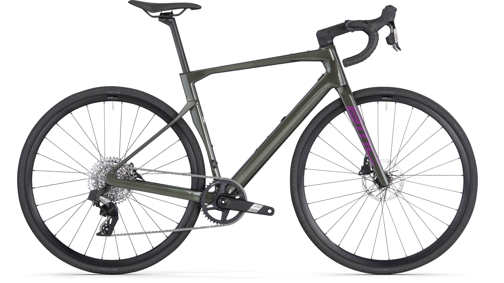Roadmachine X THREE Steel Green Purple – BMC Switzerland AG