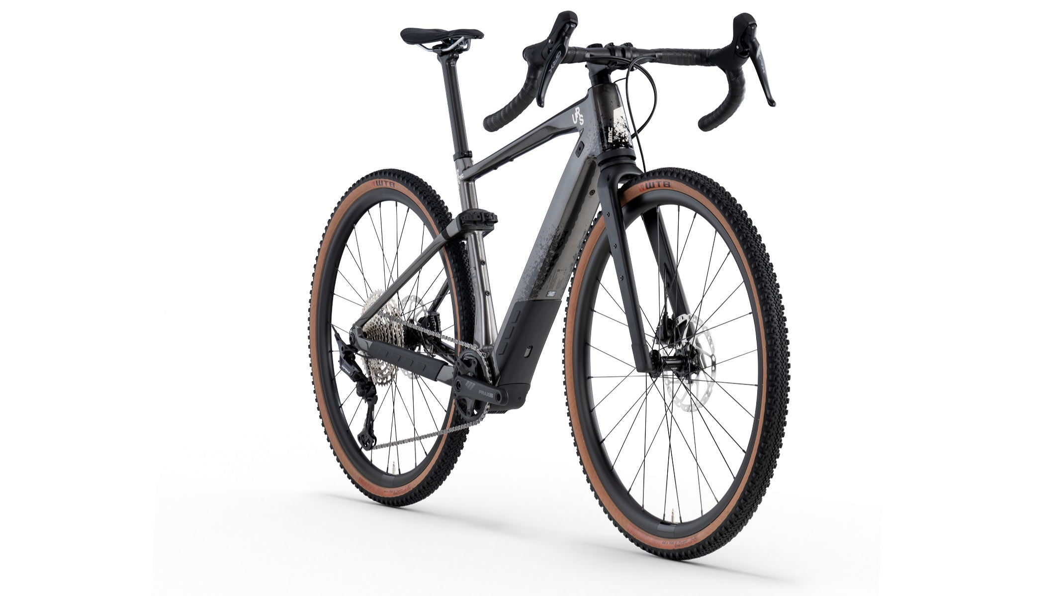 bmc gravel e bike URS AMP TWO Metallic Grey / Black – BMC Switzerland AG