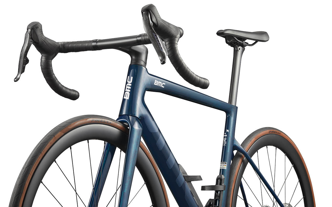 Teammachine SLR 01 FIVE Blue Glitter Carbon – BMC Switzerland AG