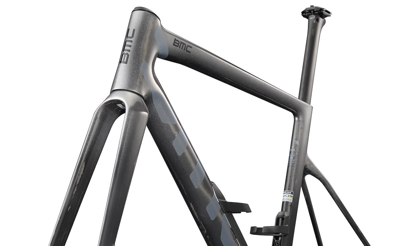 Teammachine SLR 01 Frameset Silver Carbon / Carbon – BMC