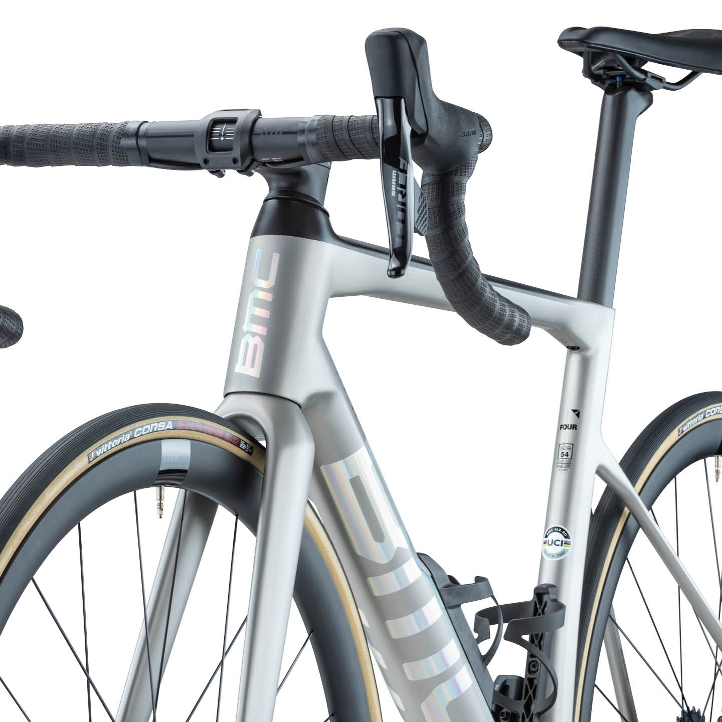 BMC Bikes Teammachine SLR 01 FOUR ARCTIC SILVER PRISMA CARBON